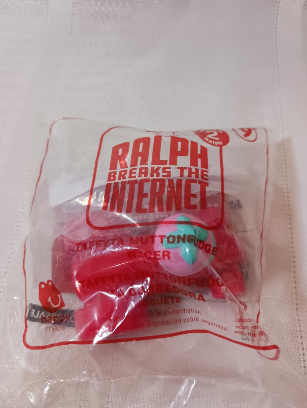 2018 McDonald's Happy Meal Toy " Ralph Breaks The Internet" Wreck It Ralph